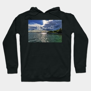 Lake Constance Upcoming Thunder Storm Hoodie